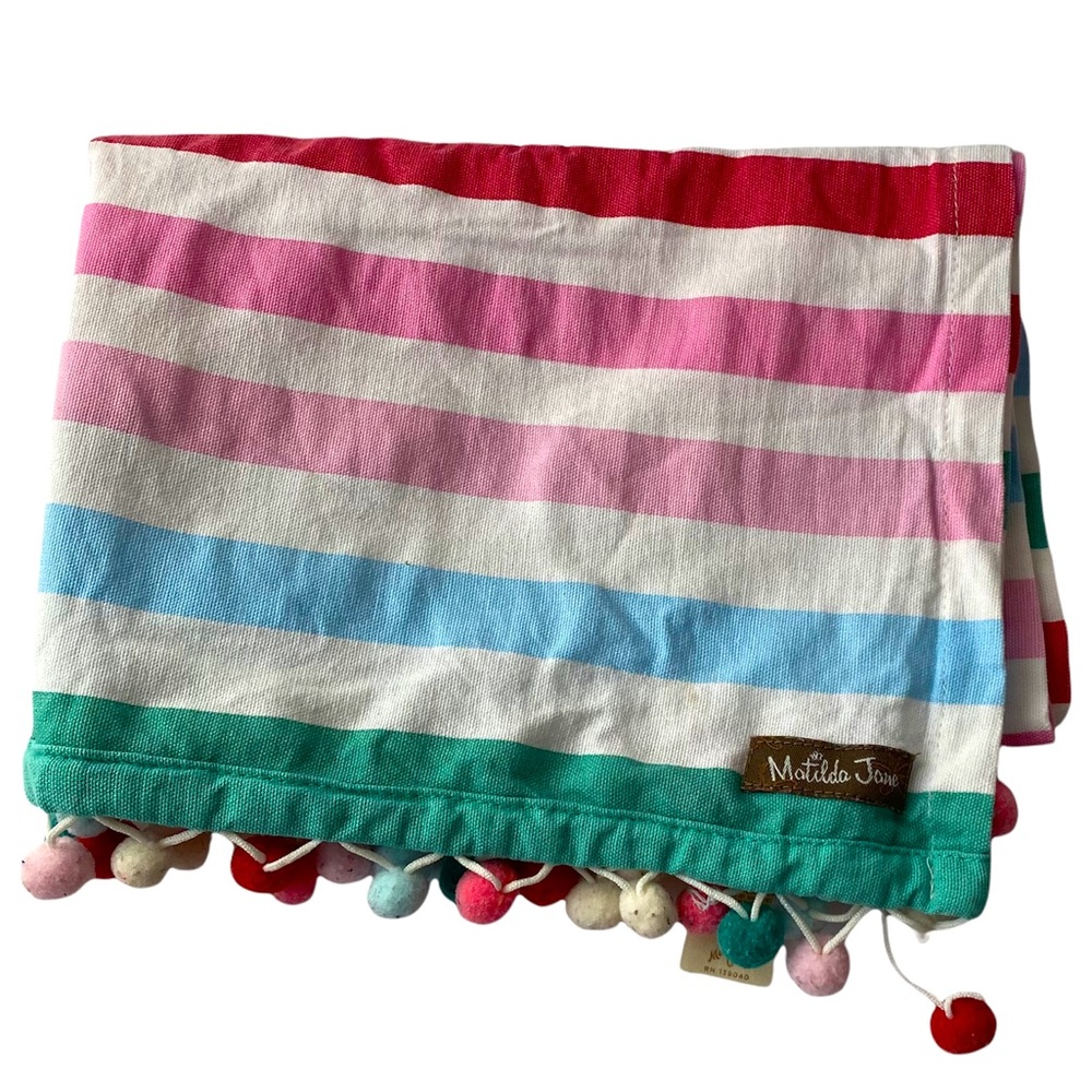 Matilda Jane Kitchen Dish Decorative Striped Tea Towel